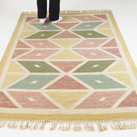 Swedish handwoven rug