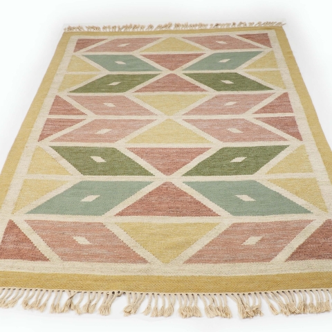 Swedish handwoven rug