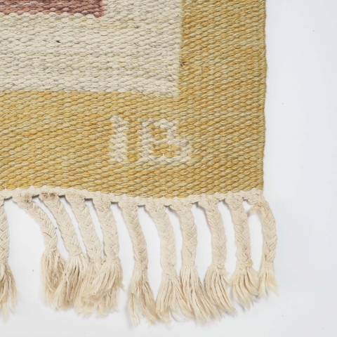 Swedish handwoven rug