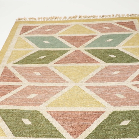 Swedish handwoven rug