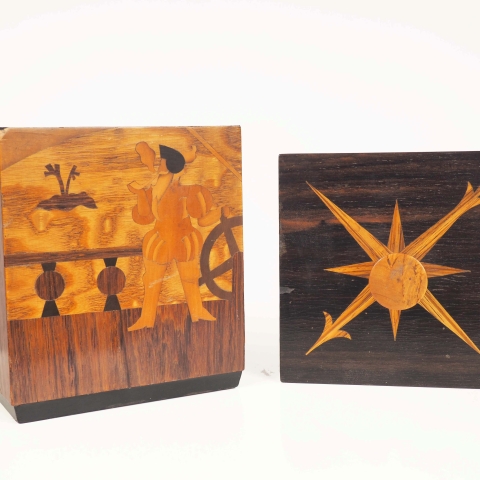 Tobacco box, "Columbus"  by Birger Ekman