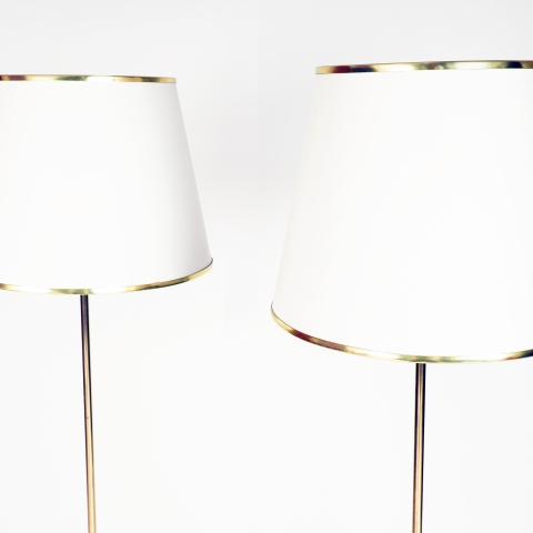 A pair of floor lamps by Bergboms