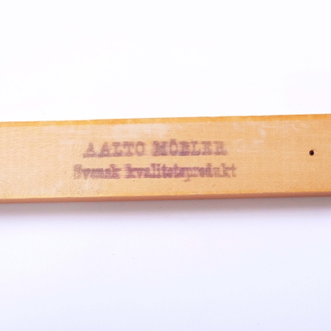 Early Shelf in Birch by Alvar Aalto for Aalto Möbler, Hedemora, Sweden