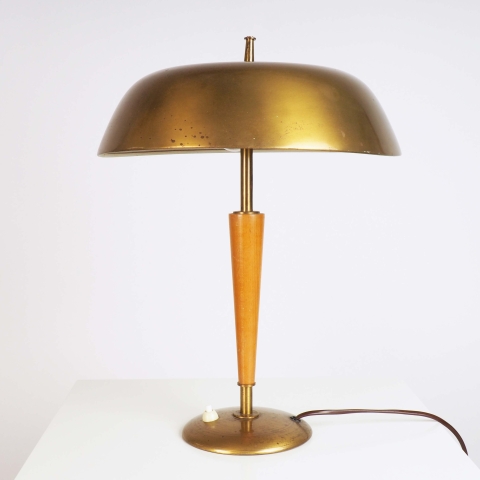 Table lamp in brass from Nordiska Kompaniet