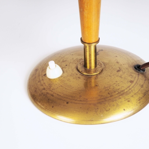 Table lamp in brass from Nordiska Kompaniet