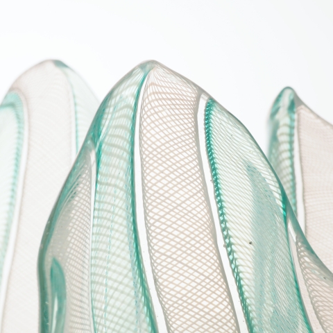 Handkerchief bowl by Archemide Seguso, Murano, Italy