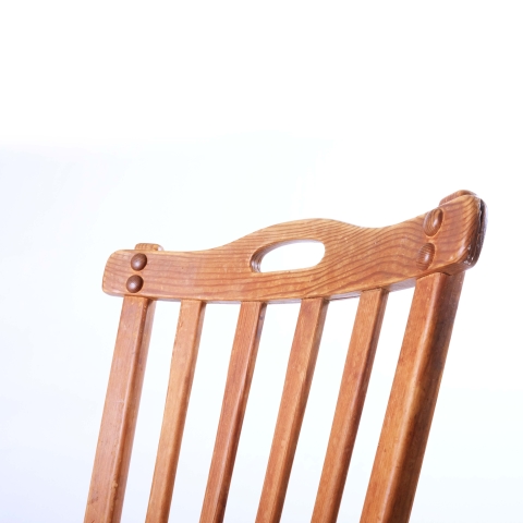 Two Swedish Sport Cabin Chairs in pine by David Rosén for NK, Sweden