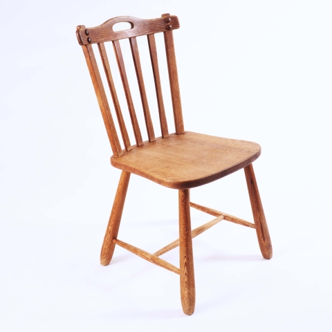 Two Swedish Sport Cabin Chairs in pine by David Rosén for NK, Sweden