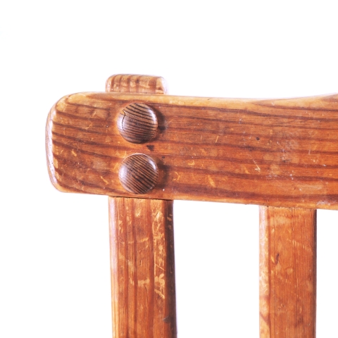 Two Swedish Sport Cabin Chairs in pine by David Rosén for NK, Sweden