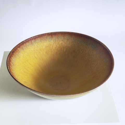 Unique Ceramic Bowl by Carl-Harry Stålhane for Rörstrand, Sweden