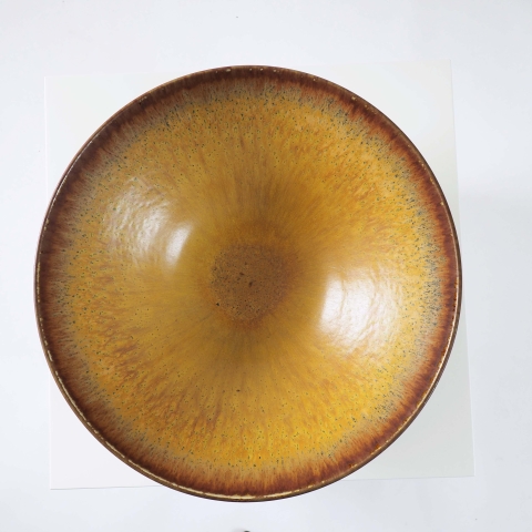 Unique Ceramic Bowl by Carl-Harry Stålhane for Rörstrand, Sweden