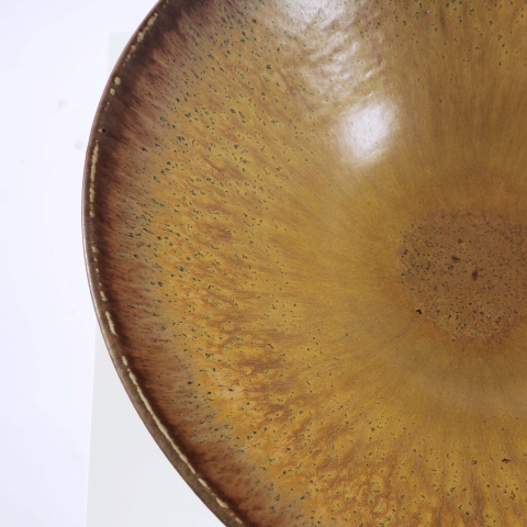 Unique Ceramic Bowl by Carl-Harry Stålhane for Rörstrand, Sweden