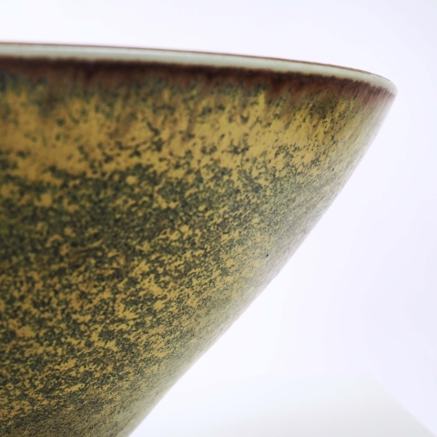 Unique Ceramic Bowl by Carl-Harry Stålhane for Rörstrand, Sweden